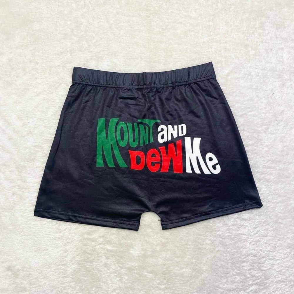 Mount and dew men’s boxers
